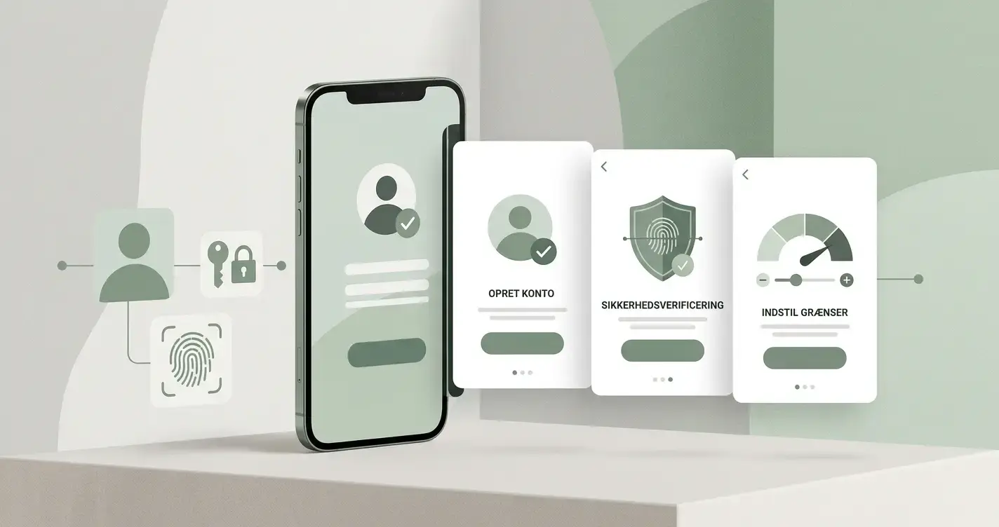 Digital identifikation og sikker kontoadgang i Danmark.